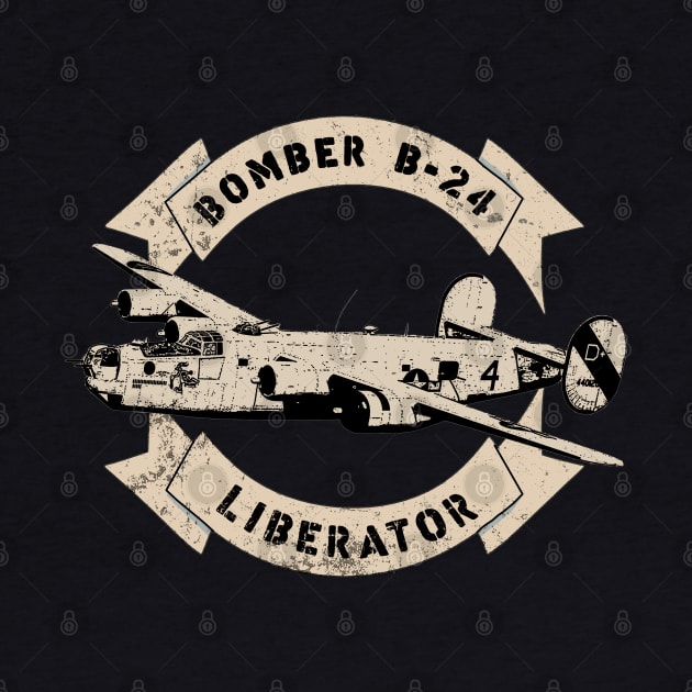 B-24 Liberator Bomber WW2 Airplane by Jose Luiz Filho